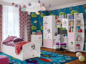 Детская комната Юниор-2 Мальвина в Чернушке - chernushka.magazinmebel.ru | фото