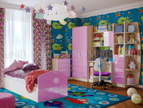 Детская комната Юниор-2 Сиреневый металлик в Чернушке - chernushka.magazinmebel.ru | фото