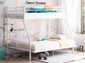 Двухъярусная кровать Гранада-3 140 белый в Чернушке - chernushka.magazinmebel.ru | фото