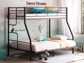 Двухъярусная кровать Гранада-3 140 коричневый в Чернушке - chernushka.magazinmebel.ru | фото