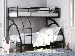 Двухъярусная кровать Виньола 2 Черная в Чернушке - chernushka.magazinmebel.ru | фото