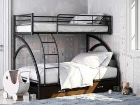 Двухъярусная кровать Виньола-2 Я черный в Чернушке - chernushka.magazinmebel.ru | фото