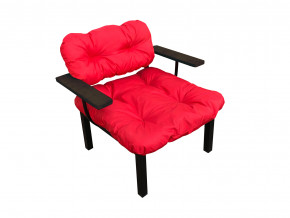 Кресло Дачное красная подушка в Чернушке - chernushka.magazinmebel.ru | фото