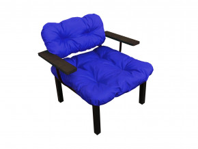 Кресло Дачное синяя подушка в Чернушке - chernushka.magazinmebel.ru | фото