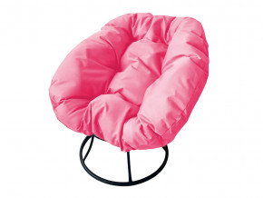 Кресло Пончик без ротанга розовая подушка в Чернушке - chernushka.magazinmebel.ru | фото - изображение 1