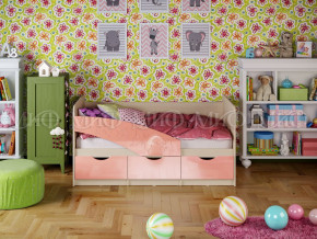 Кровать Бабочки 1800 Розовый металлик в Чернушке - chernushka.magazinmebel.ru | фото
