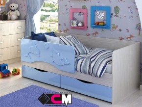 Кровать детская Алиса КР 812 голубая 1600 в Чернушке - chernushka.magazinmebel.ru | фото