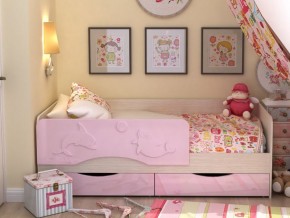 Кровать детская Алиса КР 812 розовая 1600 в Чернушке - chernushka.magazinmebel.ru | фото