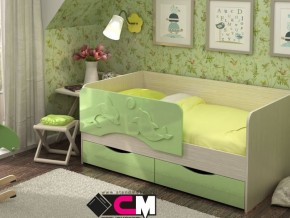 Кровать детская Алиса КР 812 зеленая 1600 в Чернушке - chernushka.magazinmebel.ru | фото
