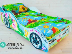 Кровать детская машинка Принцесса в Чернушке - chernushka.magazinmebel.ru | фото