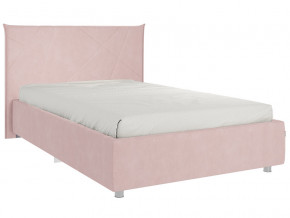 Кровать Квест 1200 велюр нежно-розовый в Чернушке - chernushka.magazinmebel.ru | фото