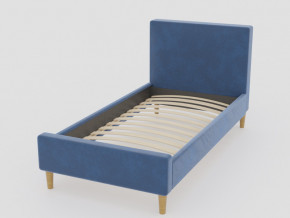 Кровать Линси 900 синий в Чернушке - chernushka.magazinmebel.ru | фото