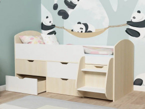 Кровать Малыш-7 Дуб-Белое дерево в Чернушке - chernushka.magazinmebel.ru | фото - изображение 3