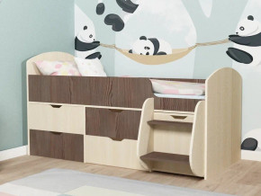 Кровать Малыш-7 Дуб-Бодега в Чернушке - chernushka.magazinmebel.ru | фото