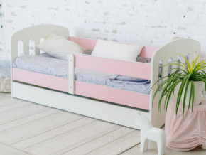 Кровать Малыш с ящиком розовый в Чернушке - chernushka.magazinmebel.ru | фото