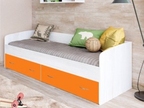 Кровать с выкатными ящиками Винтерберг, оранжевый в Чернушке - chernushka.magazinmebel.ru | фото