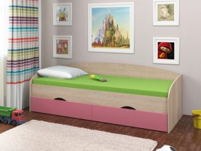 Кровать Соня 2 сонома-розовый в Чернушке - chernushka.magazinmebel.ru | фото