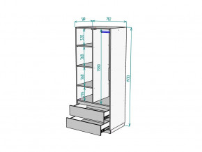 Шкаф Malta light H297 Белый в Чернушке - chernushka.magazinmebel.ru | фото - изображение 2