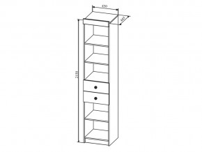 Стеллаж Сканди СД450.1 в Чернушке - chernushka.magazinmebel.ru | фото - изображение 2