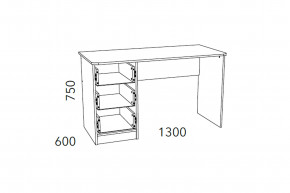 Стол письменный Фанк НМ 011.47-01 М2 в Чернушке - chernushka.magazinmebel.ru | фото - изображение 3