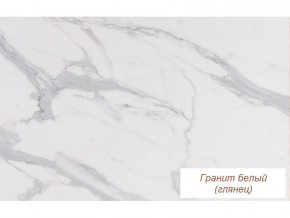 Столешница Гранит белый глянец 26 мм в Чернушке - chernushka.magazinmebel.ru | фото