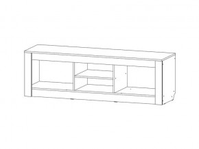 ТВ-тумба Ривьера анкор светлый в Чернушке - chernushka.magazinmebel.ru | фото - изображение 2